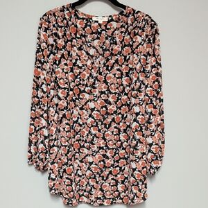 Elegant Floral Women's Blouse